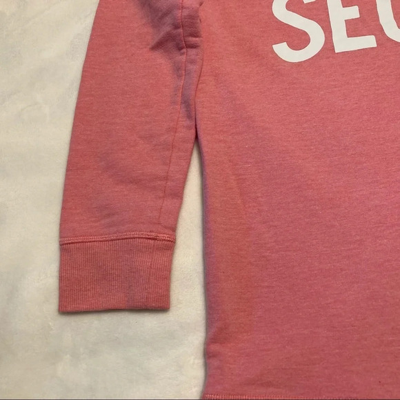 Victoria’s Secret Logo Back Hooded Sweatshirt M - Picture 11 of 12